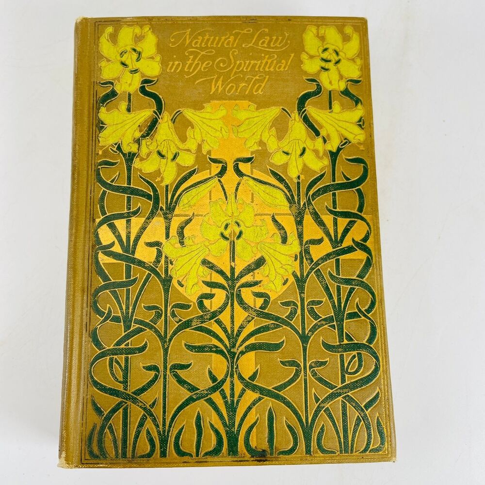 Natural Law in The Spiritual World Henry Drummond Philosophy Theology